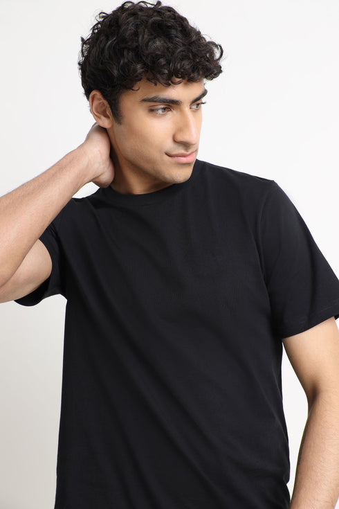 The Black Regular Fit T-Shirt